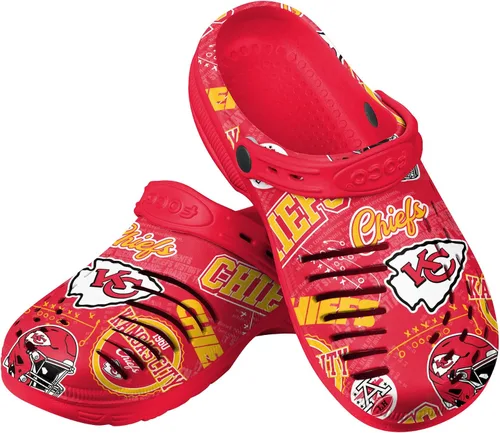 Miniatura 20 de FOCO Arizona Cardinals NFL Mens Historic Print Clog with Strap