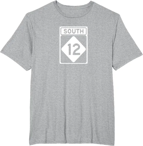 Miniatura 74 de Highway 12 South NC Outer Banks North Carolina Hwy - Camiseta, Negro, S