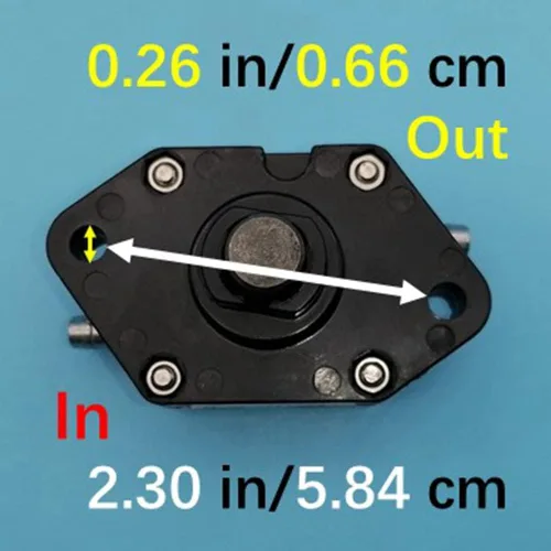 Miniatura 2 de Bomba de combustible para motor fuera de borda Suzuki Yamaha DF 4HP 5HP 6HP 4-Stroke 2 cilindros 15100-91J00 15100-91J01 15100-91J02 67D-24410-00