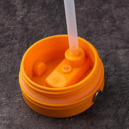 Miniatura 3 de Pajitas de repuesto compatibles con Hydrapeak Kids Voyager de 18 onzas, paquete de 6 popotes, 1 cepillo de limpieza