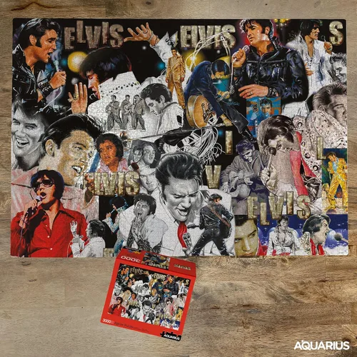 Miniatura 3 de Elvis Presley Collage 3000pc Puzzle