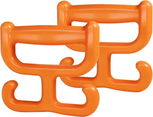 Miniatura 8 de Paquete de 2 bolsas de comestibles con asa para bolsas de plástico, cada una tiene capacidad para 100 libras, duradera, multiusos, resistente, Negro