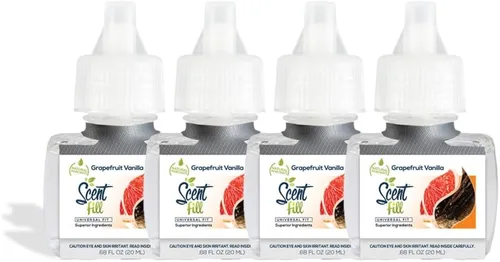 Miniatura 18 de Scent Fill Ambientador enchufable de pachulí de vainilla, 4 recambios de aceite perfumado