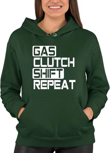 Miniatura 14 de Go All Out Sudadera con capucha Gas Clutch Shift Repeat para hombre y mujer