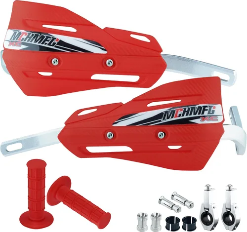 Miniatura 10 de Paramanos de moto de cross con empuñaduras, protectores de mano de motocicleta de 7/8 pulgadas y 1 1/8 pulgadas para cuatrimoto, soporte universal