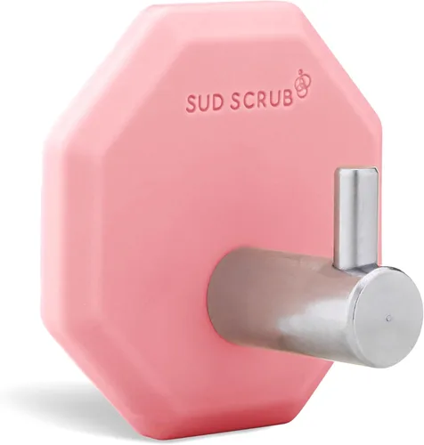 Miniatura 11 de Sud Scrub® Gancho antimicrobiano para ducha, ganchos autoadhesivos para pared de ducha, ganchos de pared removibles resistentes, ganchos adhesivos