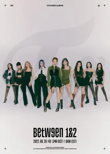 Miniatura 2 de TWICE - ENTRE 1 y 2 11º mini álbum (versión de archivo). )+1 póster plegado (solo primera prensa)+1ea tarjeta de regalo de tienda TWICE K-POP