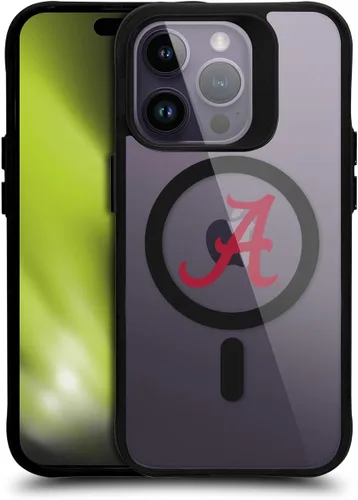 Miniatura 376 de Head Case Designs Funda de gel suave con licencia oficial de la Universidad de Alabama UA Collage compatible con Apple iPhone 13 Pro Max