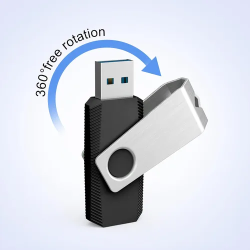 Miniatura 4 de TOPESEL Unidad flash USB 3.0 de 64 GB, paquete de 10 unidades a granel, memoria USB para respaldo de almacenamiento de datos, disco de memoria