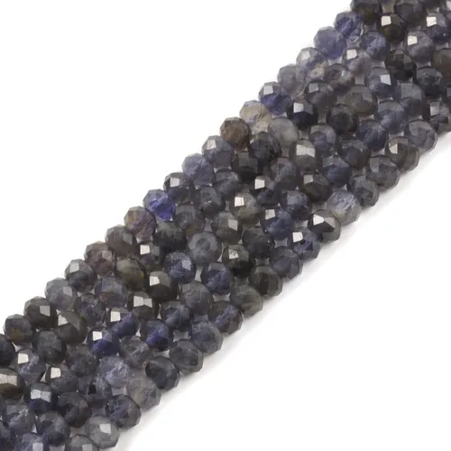 Miniatura 16 de 7 chakras piedras preciosas de 0.236 in de piedras preciosas facetadas Rondelle sueltas cuentas para hacer joyas DIY cuentas de 16 pulgadas