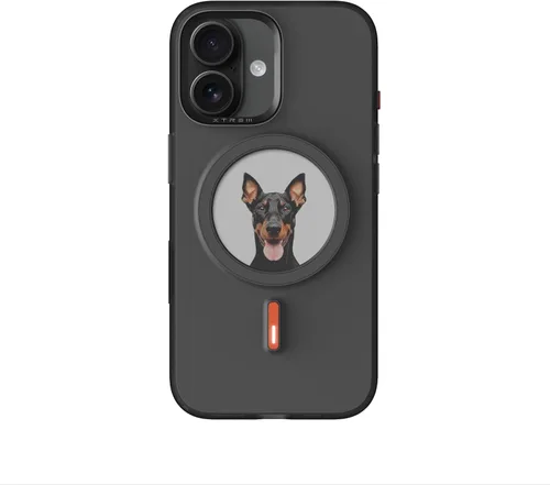 Oeli XTREM - Funda magnética para iPhone 14, pantalla magnética NFC E-Ink - Pantalla personalizable compatible con MagSafe, soporte de carga