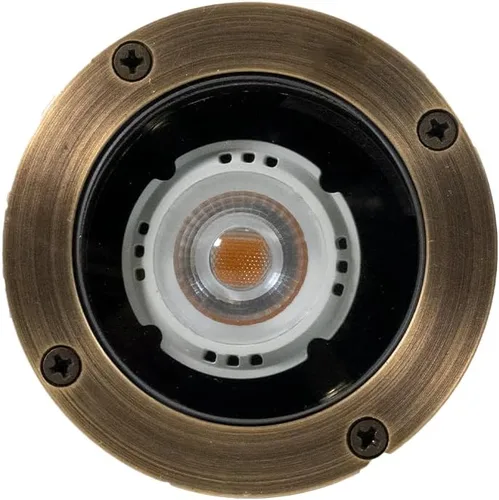 Miniatura 3 de VOLT Mini luz de grado IP68 impermeable 3 en 1 de 12 V con parte superior de latón (bronce) para iluminación de paisaje de bajo voltaje de camino