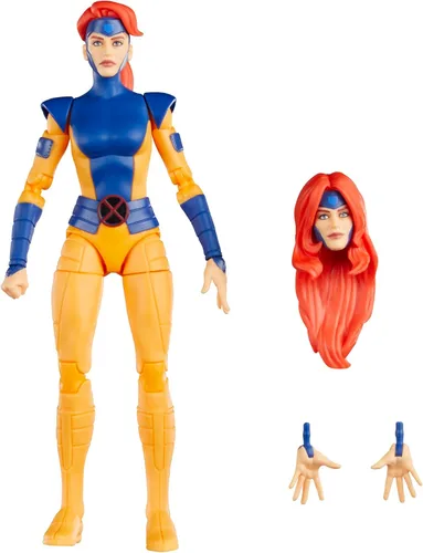 Marvel Legends Series Jean Grey, X-Men '97 Figura de acción coleccionable de 6 pulgadas
