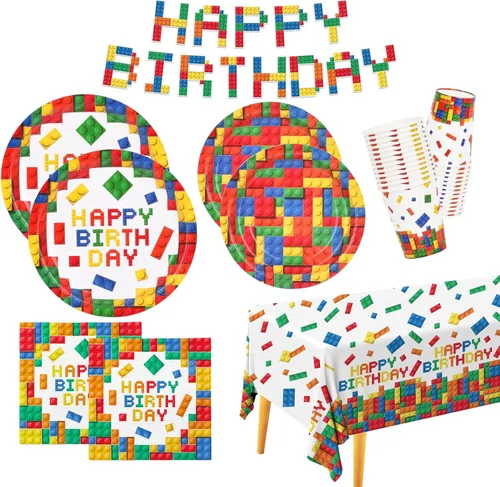 Miniatura 22 de Suministros para fiestas musicales, platos de papel desechables, servilletas, vasos, mantel y pancarta para niñas y niños, decoración de cumpleaños