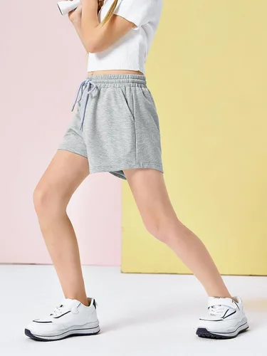 Miniatura 3 de Haloumoning Pantalones cortos deportivos para niñas de 5 a 14 años