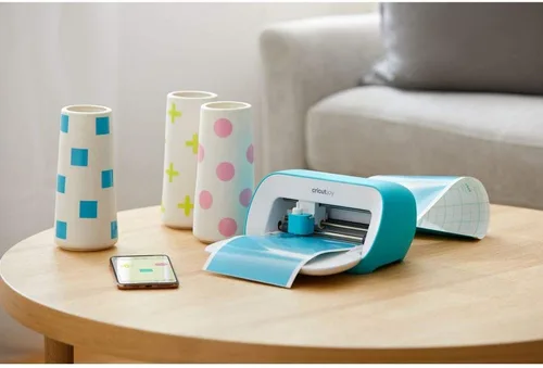 Miniatura 6 de Cricut Joy Smart Vinyl, permanente, de 14x121cm, rollo de calcomanía adhesiva, color negro