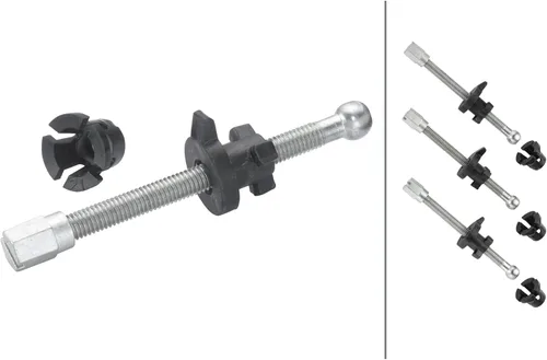 Miniatura 3 de HELLA 152977001 Tornillos Adj F/90Mm Classic (Bolsa), Negro y plata