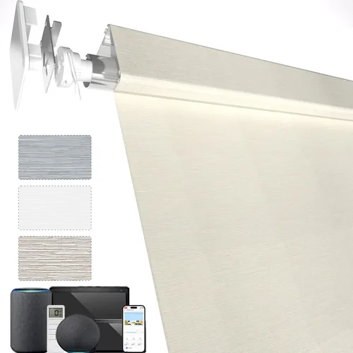 Miniatura 30 de MYshade Persianas enrollables personalizadas para ventana, persianas enrollables para ventanas con cable, bloqueo solar, protección de privacidad