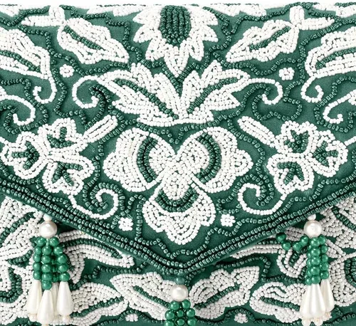 Miniatura 8 de Aheli Indian Potli Bags for Women Evening Bag Clutch Ethnic Bride Purse with Drawstring