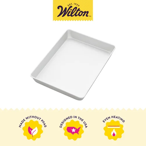 Miniatura 2 de Wilton molde Performance de aluminio en papel, Plateado