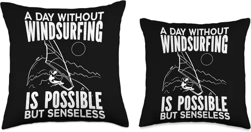 Miniatura 3 de Windsurfing Surfing Board Water Sports Throw Pillow