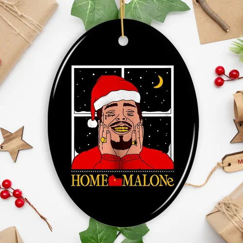 Miniatura 10 de Adornos navideños de moda con temática de cultura pop, películas y música - Huele a espíritu navideño Rock and Roll Adorno (Estrella)