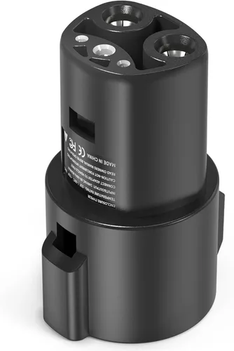 Adaptador de cargador J1772 a Tesla, hasta 80 amperios 240 V CA, adaptador móvil EV para Tesla modelo 3/Y/X/S con carga rápida, compatible con