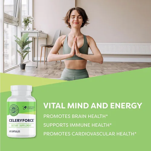 Miniatura 2 de Vimergy Celeryforce - Nutrientes y aminoácidos - Apoya tu rutina de bienestar* - Kosher, vegano y sin gluten - 60 cápsulas