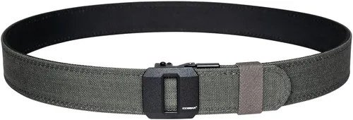 Miniatura 2 de IDOGEAR SPORTS - Cinturón táctico de 1.5" con hebilla ajustable de alta resistencia para pistola EDC Gris