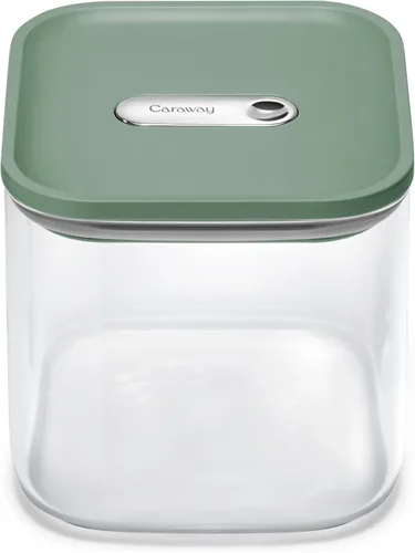 Miniatura 24 de Caraway 1 qt de vidrio Contenedor hermético de almacenamiento de alimentos con tapa – Contenedor de almacenamiento de cocina sin tóxicos, sin BPA