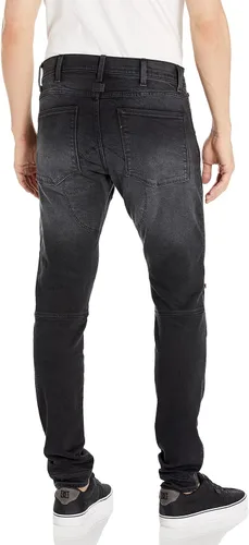 Miniatura 2 de 5620 - Jeans ajustados con cremallera 3D, Se usa en ónix negro