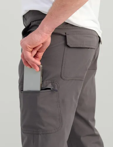 Miniatura 3 de HUK Pantalones de pesca de secado rápido para hombre