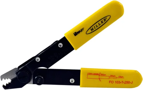 Miniatura 9 de Miller Serie CFS-3 Herramienta pelacables de tres agujeros para técnicos de trabajo, electricistas e instaladores, herramienta segura de empalme
