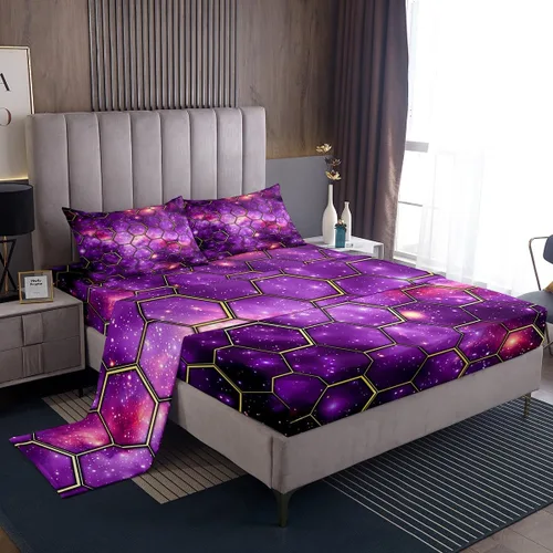 Miniatura 12 de Manfei Juego de sábanas de baloncesto para niños, tamaño individual, juego de ropa de cama temática deportiva para decoración de habitación de niños