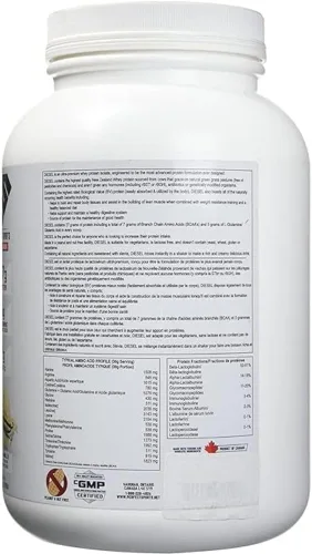 Miniatura 3 de PERFECT SPORTS Diesel 100% aislado de proteína de suero de Nueva Zelanda Endulzado con stevia, sin ingredientes artificiales, apto para dieta Keto