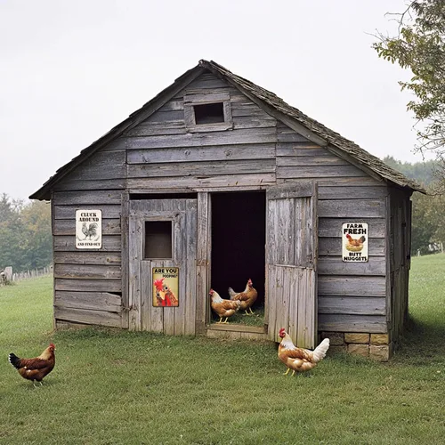 Miniatura 4 de Letreros divertidos de baño clásicos, carteles de estaño de pollo, ¿estás haciendo caca? Carteles de metal de pollo para decoración del hogar, arte