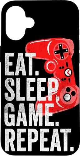 Miniatura 23 de Video Games Eat Sleep Game Funny Gamer Boys Teens Gift Case for iPhone 17