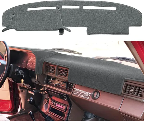 Miniatura 9 de Funda para salpicadero de ajuste personalizado para camioneta pickup Toyota 4Runner 1984-1988, almohadilla protectora de salpicadero F95 (Beige)