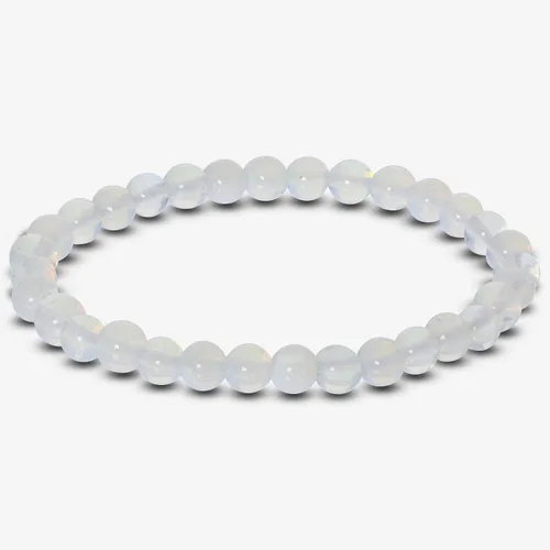 Miniatura 320 de Gem Avenue Handmade Round Bead Stretch Bracelet Unisex Natural Stone Beaded Jewelry for Men & Women, Elastic Wristband for Daily Wear