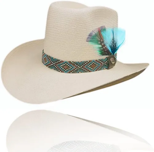 Miniatura 5 de Sombrero de plumas surtidas de plumas naturales para hombres y mujeres, sombreros artesanales, manualidades, accesorios coloridos para el cabello