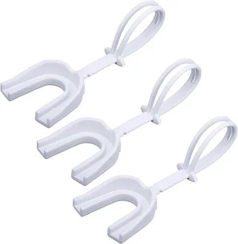 Miniatura 9 de TOODOO 3 protectores bucales de fútbol con correa para jóvenes, protector bucal suave para jóvenes, boquilla de fútbol para boxeo, lacrosse, Negro
