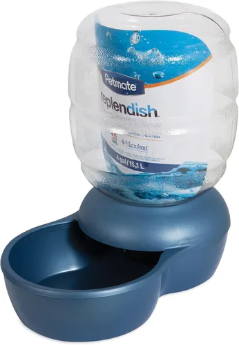 Miniatura 5 de Petmate Presione la gravedad Waterer con Microban para gatos y perros, 0.5 galones