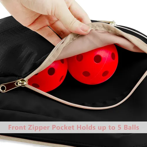 Miniatura 5 de Bolsa de pickleball para mujer - Bolsa de paleta con diseño de patente