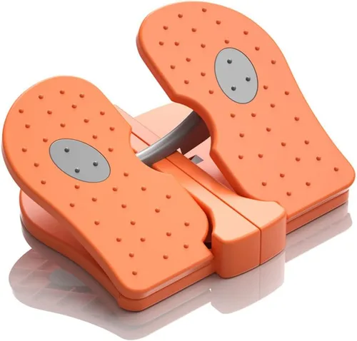 Miniatura 9 de Ejercitador de máquina de escalones para uso doméstico, pedal de escritorio, ejercitador de ciclo, paso a paso pequeño, equipo multifuncional