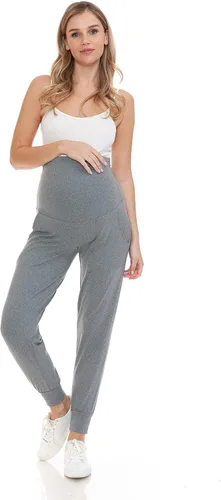 Miniatura 5 de Leggings Depot Pantalones de maternidad para mujer, sobre el vientre, pantalones deportivos casuales para descansar