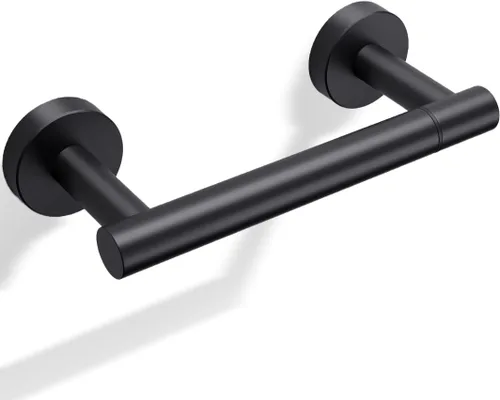 Miniatura 21 de Day Moon™ Soporte de pared para papel higiénico blanco mate, soporte giratorio moderno para rollo de papel higiénico