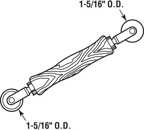 Miniatura 3 de Prime-Line P 7505 Herramienta de Rodillo para Mallas – Una Herramienta Imprescindible para Instalar Mallas de Ventanas y Puertas – Rodillo de Ranura