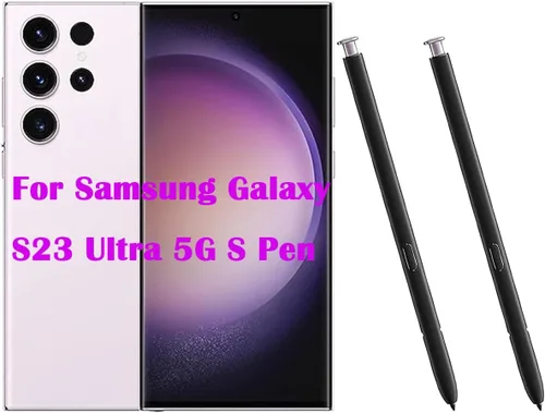 Miniatura 8 de 2 bolígrafos Galaxy S23 Ultra S de repuesto para Samsung Galaxy S23 Ultra todas las versiones, lápiz capacitivo, SM-S918N, SM-S9180, SM-S918E, Negro