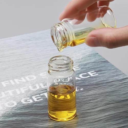 Miniatura 7 de Envío de muestra de vidrio transparente de 20ML, envío de muestra de vidrio para muestreo de líquidos, envío de almacenamiento de vidrio