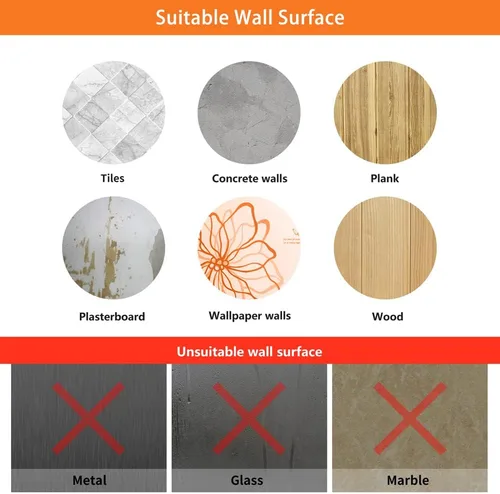 Miniatura 7 de Ganchos de pared para colgar ropa, abrigo, toalla, cuerda, llaves, sombreros, bolsos, ganchos de pared para cocina, baño, puerta, gabinete